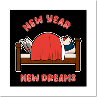 New Year New Dreams Posters and Art